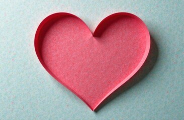 Obraz premium paper heart, love concept, valentine's day