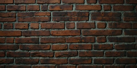Obraz premium Old wall background with stained aged bricks