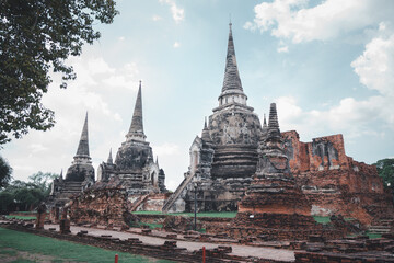 Christmas tree decorated with red and white stars and balls. Selective focus.