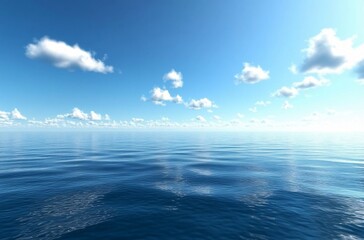 Obraz premium The vast sea and the serene surface of Qinghai Lake, also known as Chaka Salt Lake, creating a breathtaking reflection, resembling a 