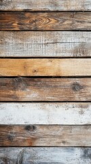 Obraz premium Top View of Smooth Wooden Background