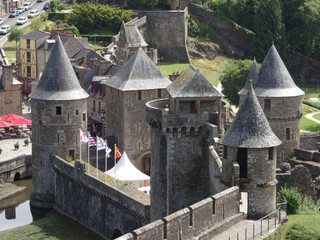 Bretagne, le Château de Fougères