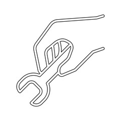 Obraz premium Repair icon in line style