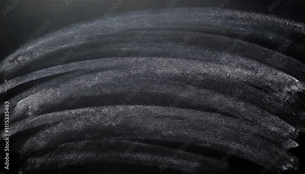 Poster a dark background features sweeping lines, resembling brush strokes or chalk marks, creating a textu