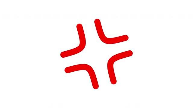 怒りマーク ムカつく感情の表現