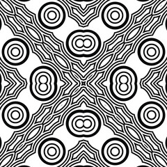 Fototapeta premium Batik sketch design for color book