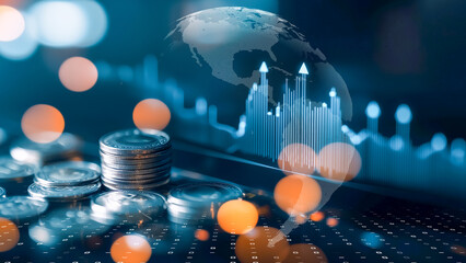 A high-tech global finance scene