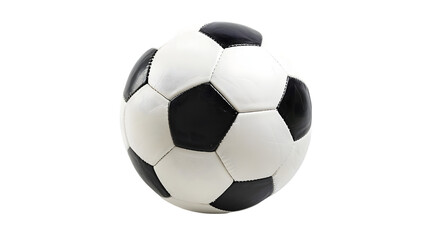 Fototapeta premium Soccer ball, Football, isolated on a transparent background