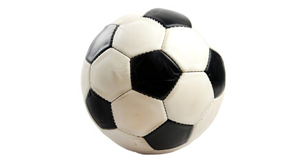 Fototapeta premium Soccer ball, Football, isolated on a transparent background