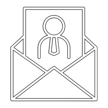 recommend clip art: Application icon in line style