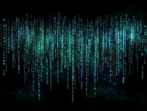 abstract binary background