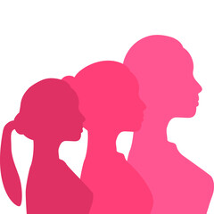 International Womens Day Silhouette