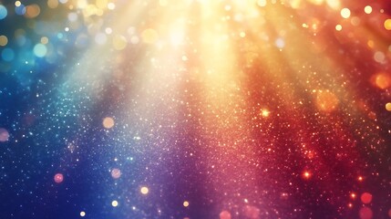 Obraz premium Glimmering and Sparkling Festive Background with Shimmering Lights
