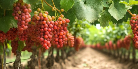 Table grape farming showcases the beauty and care involved in producing table grapes. Dedicated table grape farming practices ensure the highest quality table grapes for consumers.