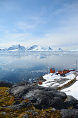 View of Antarctica from Brown Station