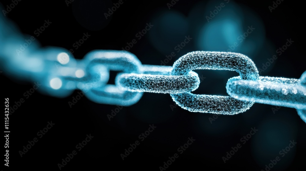 Poster a blockchain based system tracking the movement of goods throughout the supply chain, providing tran