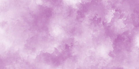 violet or purple color grunge paper texture soft clouds, grungy old rough paper vintage style color stained watercolor texture illustration, Soft and cloudy blurry watercolor background with clouds.