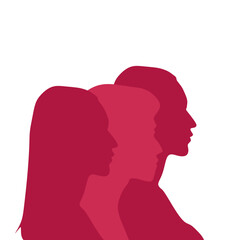International Women's Day Silhouette