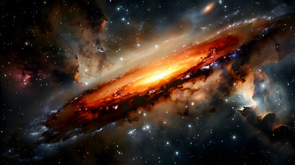 Galactic Inferno with Luminous Starburst