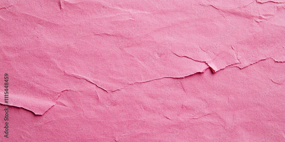 Poster close up photo of pink paper featuring a distinct structure, ideal for use as a background texture p