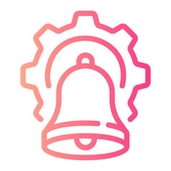 Obraz premium setting Line Gradient Icon