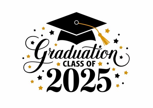 Celebratory Graduation Design for Class of 2025 Success