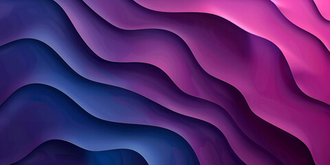 Abstract wavy design in shades of blue and purple.