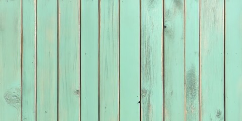 Naklejka premium Mint green pastel strips feature vertical lines against a wooden background, creating a soothing visual appeal. This mint green pastel aesthetic enhances any design with its chic simplicity.