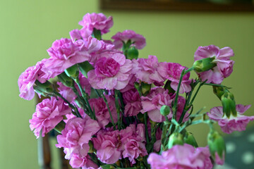 Fototapeta premium a bouquet of flowers in a vase