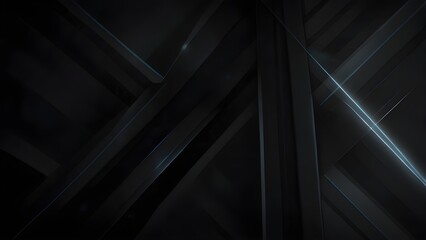 Obraz premium Black lighting background with diagonal stripes. Vector abstract background Generative AI