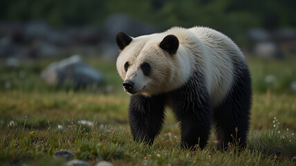 Obraz premium brown bear cub