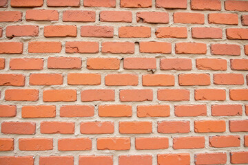 Obraz premium Brick wall traditional rustic texture bricks mortar imperfections