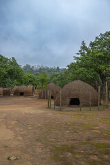 hutte traditionnelle africaine