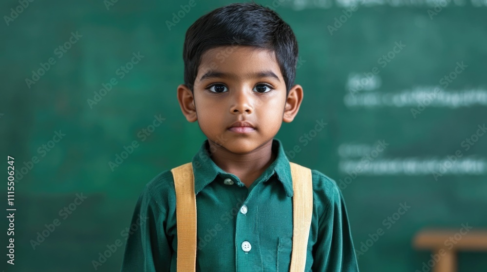 Poster virtual classroom promoting interactive learning and educational for students of all backgrounds fos