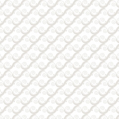 White and grey seamless ornamental vector pattern design illustration