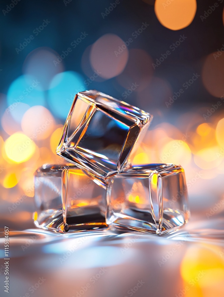 Aufkleber a microscope image capturing a detailed crystal structure used in modern material technology