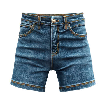 recommend clip art: Denim Shorts isolated on transparent background