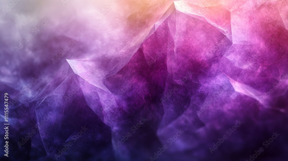Poster abstract purple and pink textured background with gradient hues and soft lighting