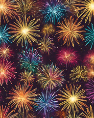 Fototapeta premium Christmas lights, festive wallpaper, New Year celebration, holiday lights, twinkling lights, celebration wallpaper, Christmas decorations, New Year party, glowing lights, colorful lights, winter holid