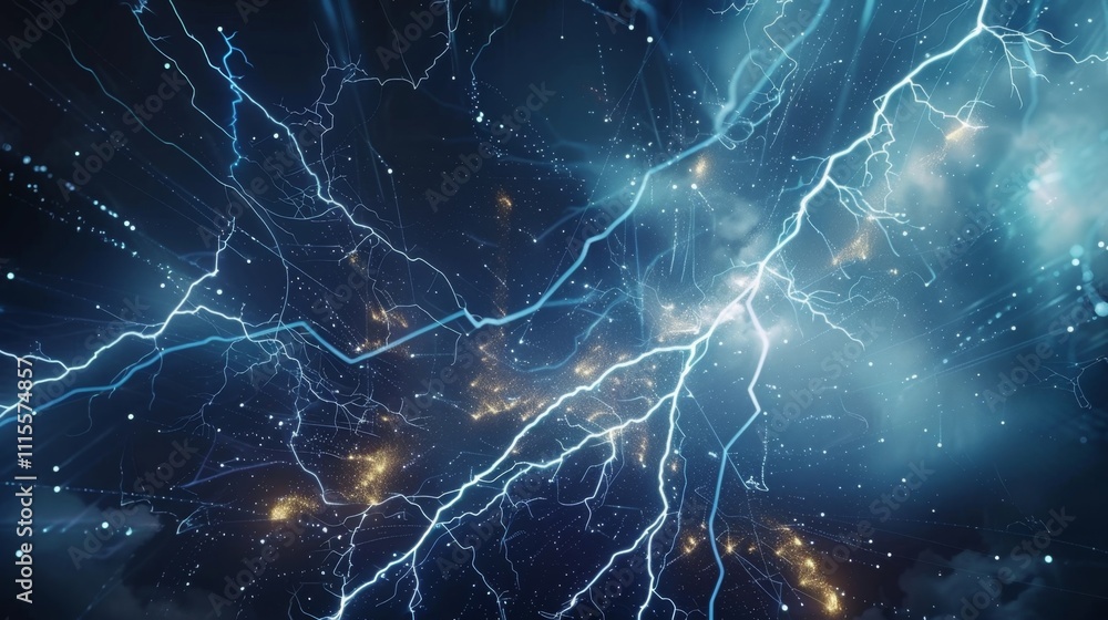 Poster a storm of innovation brewing in the blockchain world as lightningfast transactions and connections 
