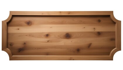 Fototapeta premium A wooden table or surface with a natural wood grain pattern