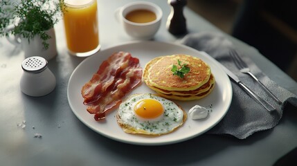 The Delicious Breakfast Plate