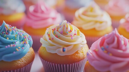 The Colorful Cupcakes