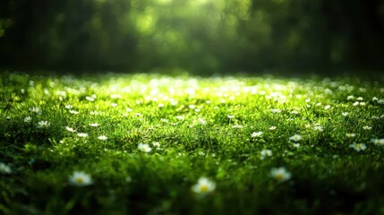 Naklejka premium natural transpiration photosynthesis sunlight interacting with chlorophyll close up focus on light and pigments ethereal Double exposure sunlit forest canopy