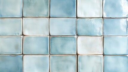 Delicate Light Blue Tiles for a Stylish Home Decor