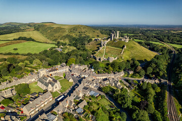 Obraz premium Corfe Castle in England
