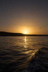 Fototapeta premium sunset over the sea