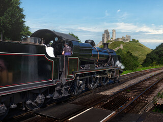 Dorset Steam Railway, England