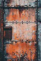 Rusted Metal Wall