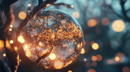 The Enchanted Glass Tree